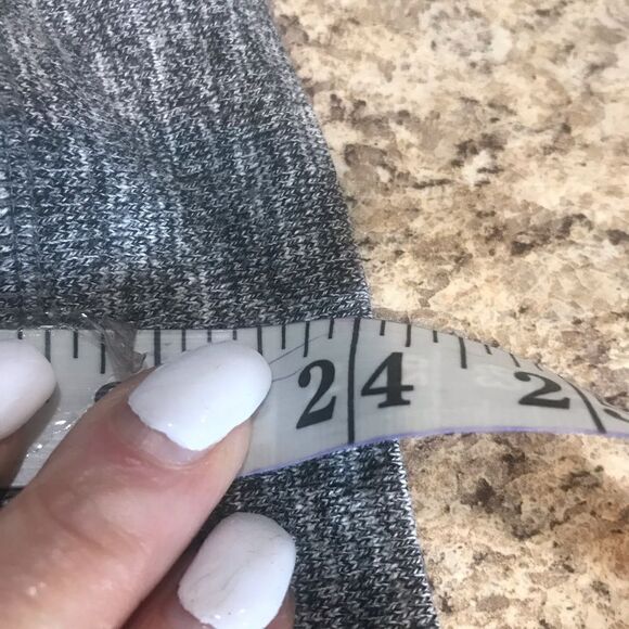 Motherhood Maternity Gray Rhinestone Blouse Extra Large - Picture 5 of 8